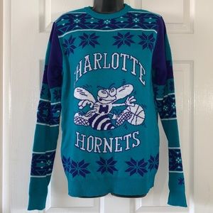 RARE North Carolina Charlotte Hornets Small Sweater